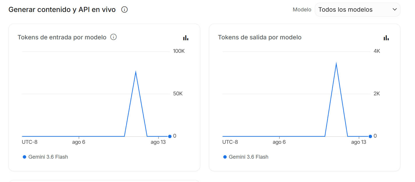 Gemini Model Token Usage